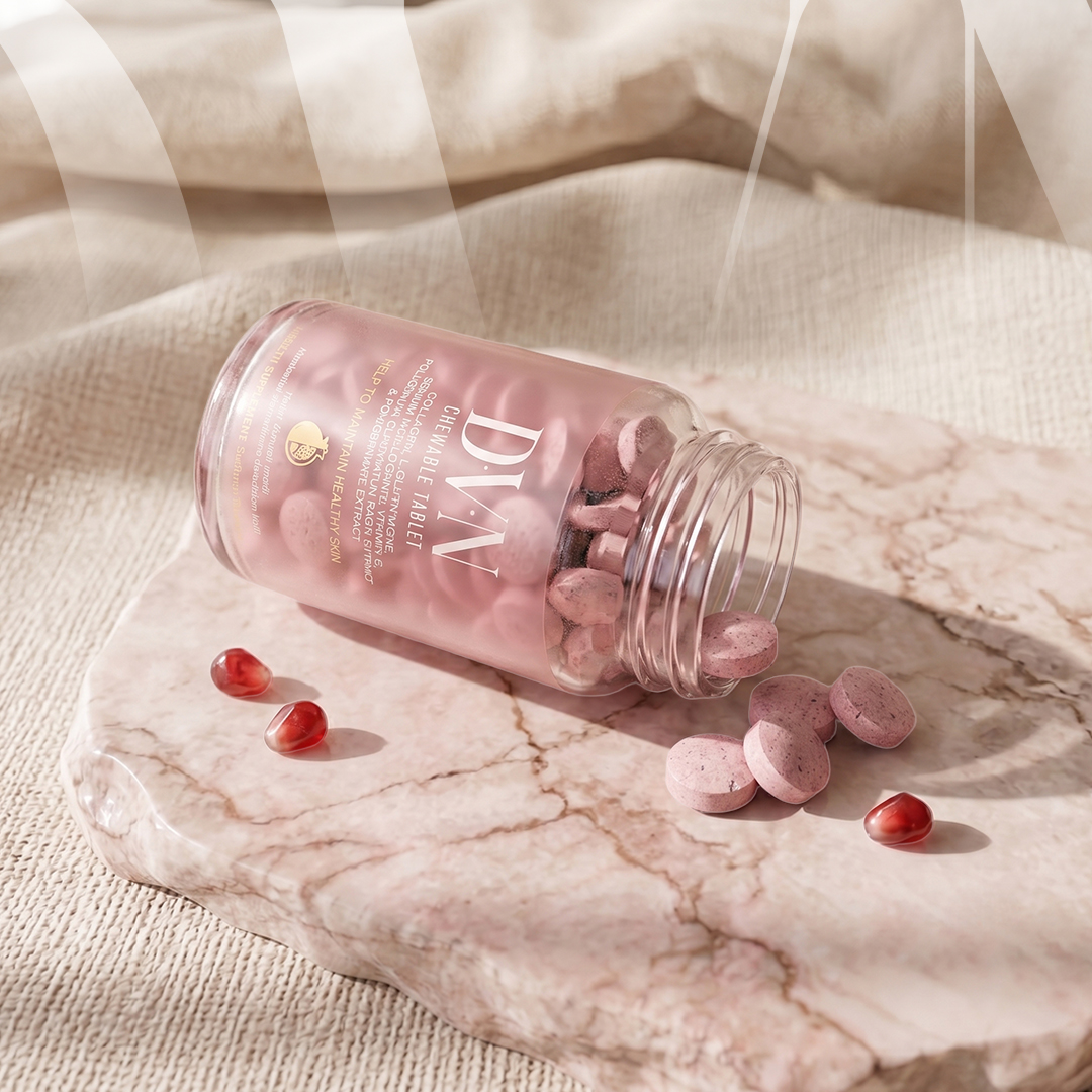 Produk DVN Collagen chewable tablet dari Wellous